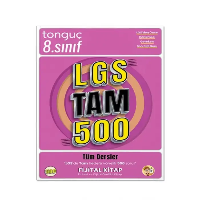 LGS Tam 500 Soru Bankası Tüm Dersler - Tonguç Yayınları