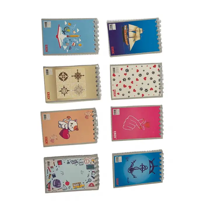 A7 Not Defteri - Üstten Spiralli (7*10 Cm)