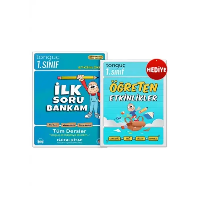 1. Sınıf Tüm Dersler Soru Bankası + Öğreten Etkinlikler - Tonguç Akademi
