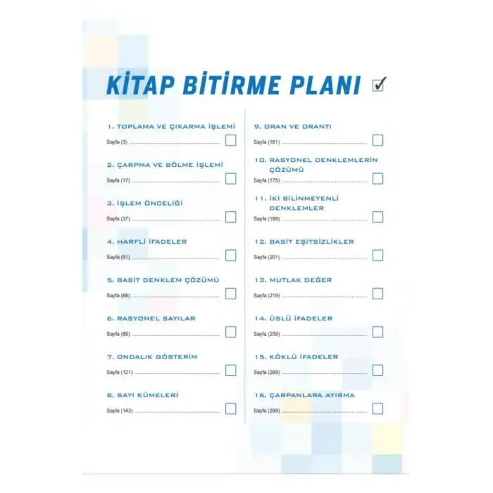 345 - Start Matematik Soru Bankası - 0dan Matematik