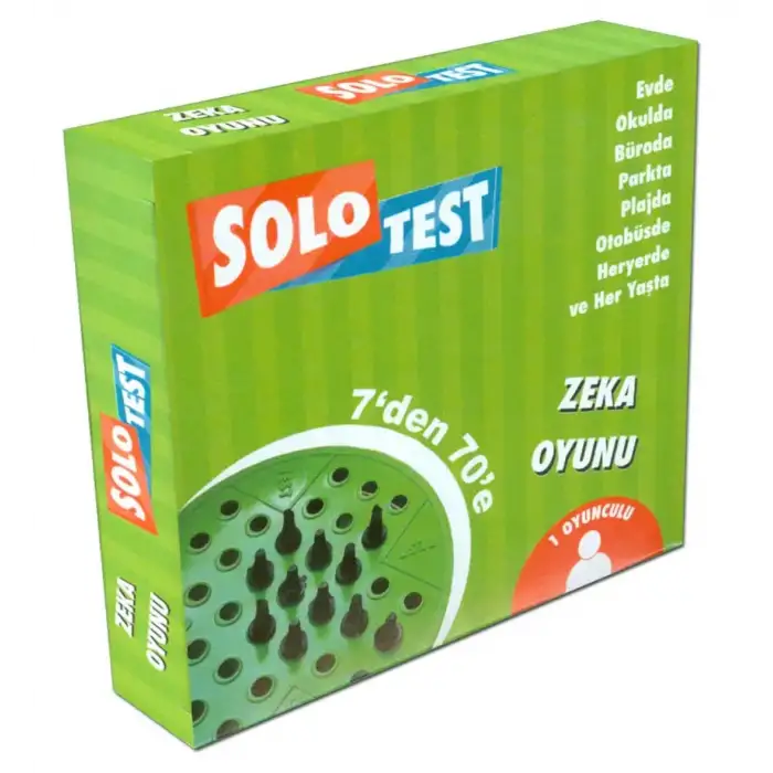 Solo Test Zeka Oyunu - Tek Kişilik