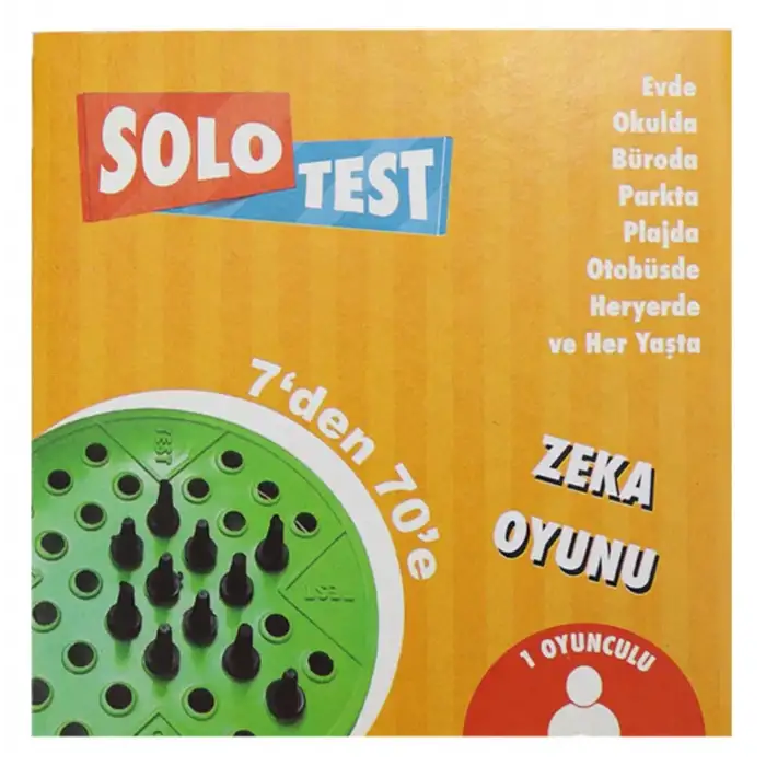 Solo Test Zeka Oyunu - Tek Kişilik