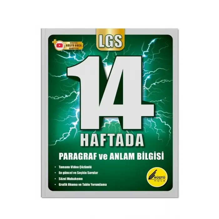 14 Haftada LGS Paragraf ve Anlam Bilgisi - Rüştü Hoca