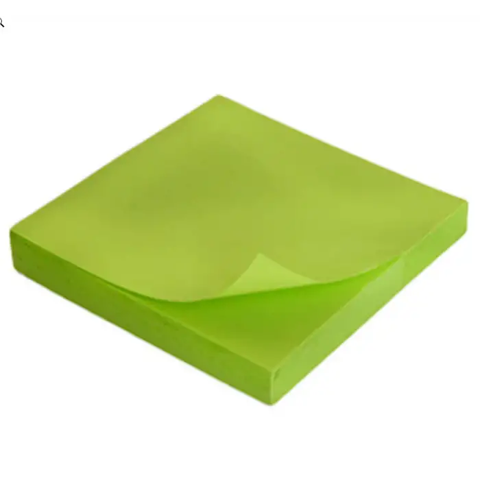 Yapışkanlı Not Kağıdı 76 mm x 76 mm YEŞİL 80 Yaprak