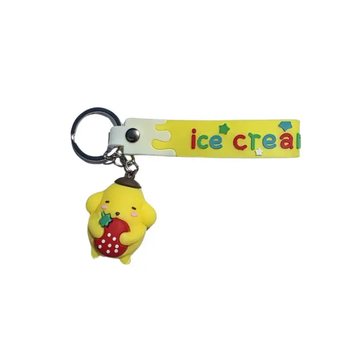 Figürlü Silikon Anahtarlık Seti