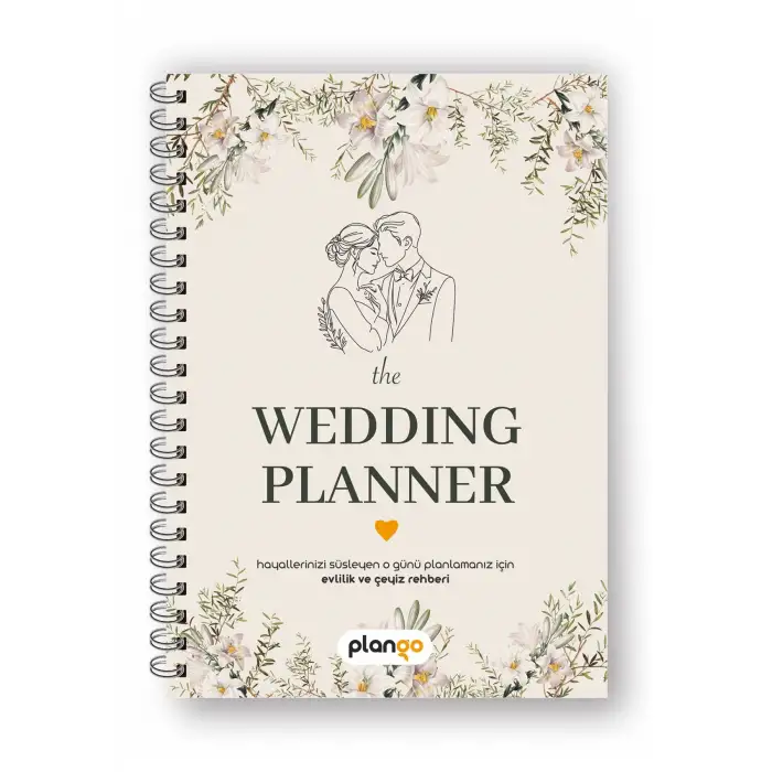 Düğün ve Evlilik Planlayıcı Defter - Evlilik Planlayıcı - Wedding Planner