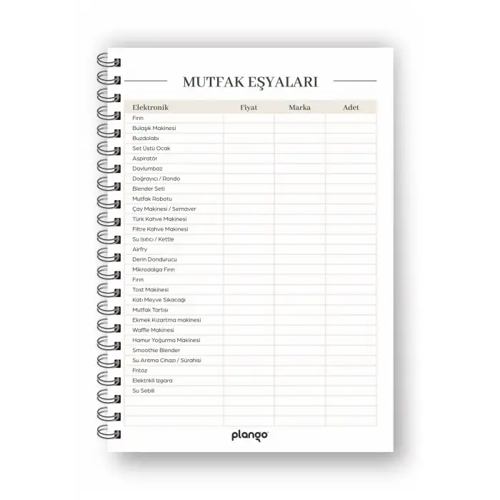 Düğün ve Evlilik Planlayıcı Defter - Evlilik Planlayıcı - Wedding Planner