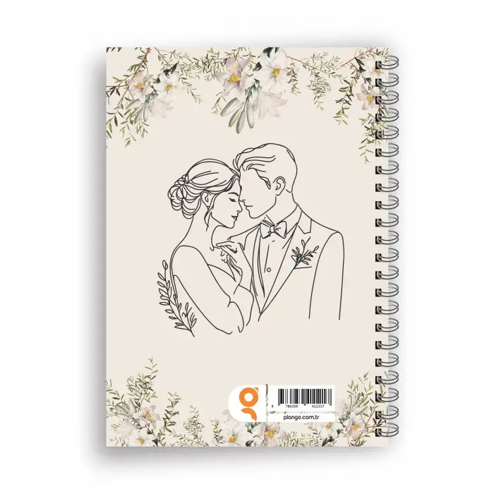 Düğün ve Evlilik Planlayıcı Defter - Evlilik Planlayıcı - Wedding Planner