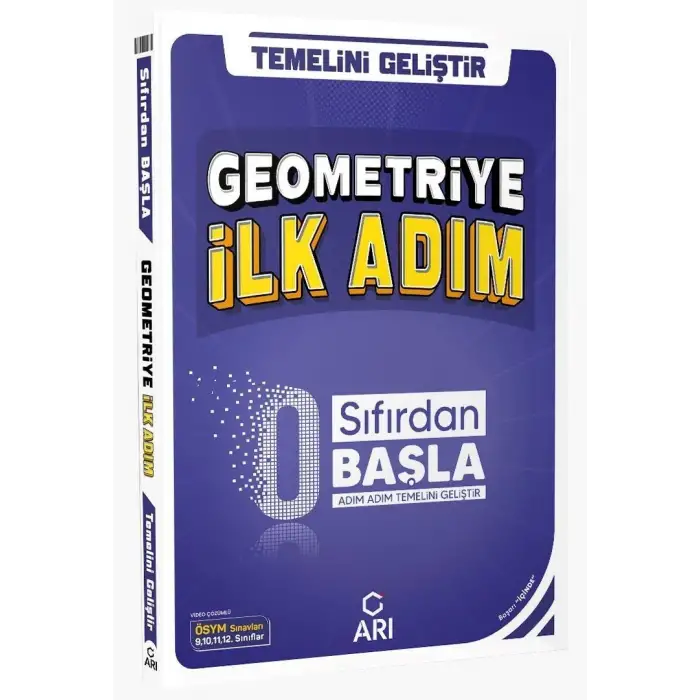 Şenol Hoca - Geometriye İlk Adım (TYT-AYT-KPSS-DGS İlk Adım)