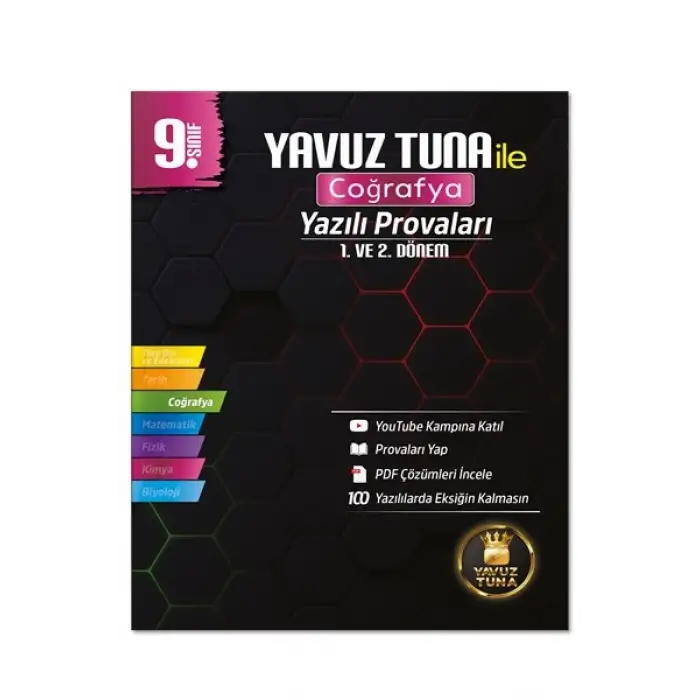 9. Sınıf Coğrafya Yazılı Provaları - Yavuz Tuna