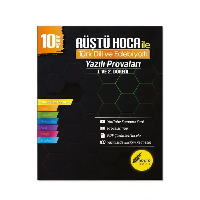 10. Sınıf Türk Dili ve Edebiyatı Yazılı Provaları - Rüştü Hoca