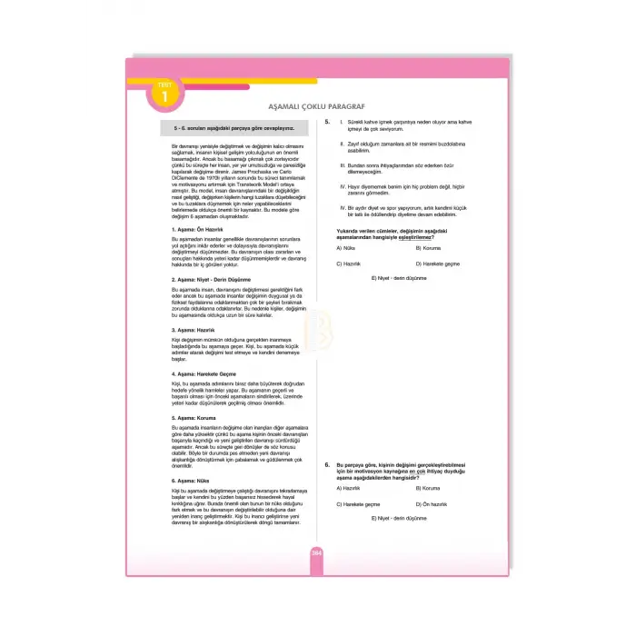 TYT- AYT- DGS- ALES- KPSS- MSÜ Parla Paragraf Soru Bankası - Benim Hocam