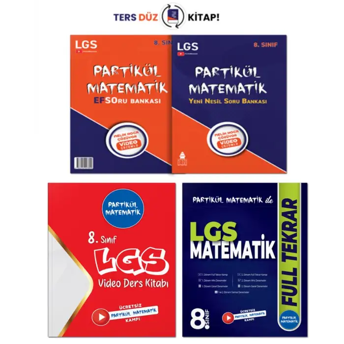 8. Sınıf LGS Video Ders + EFSO + Full Tekrar - Partikül Matematik