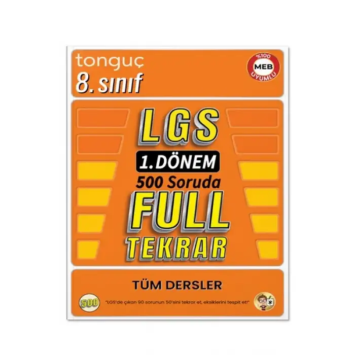 8. Sınıf - LGS 1. Dönem Full Tekrar Soru Bankası - Tonguç Yayınları