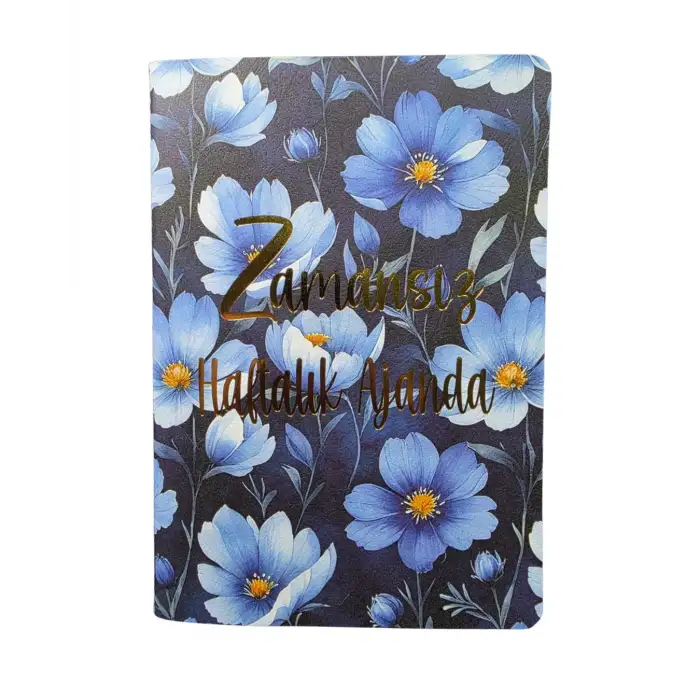 Zamansız Ajanda Terzi Dikiş Yaldız Baskılı - 17x24 Ajanda Boy (1 ADET FİYATIDIR)