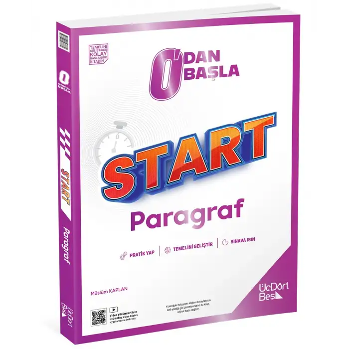 345 - Start Paragraf Soru Bankası - Paragrafa 0dan Başla