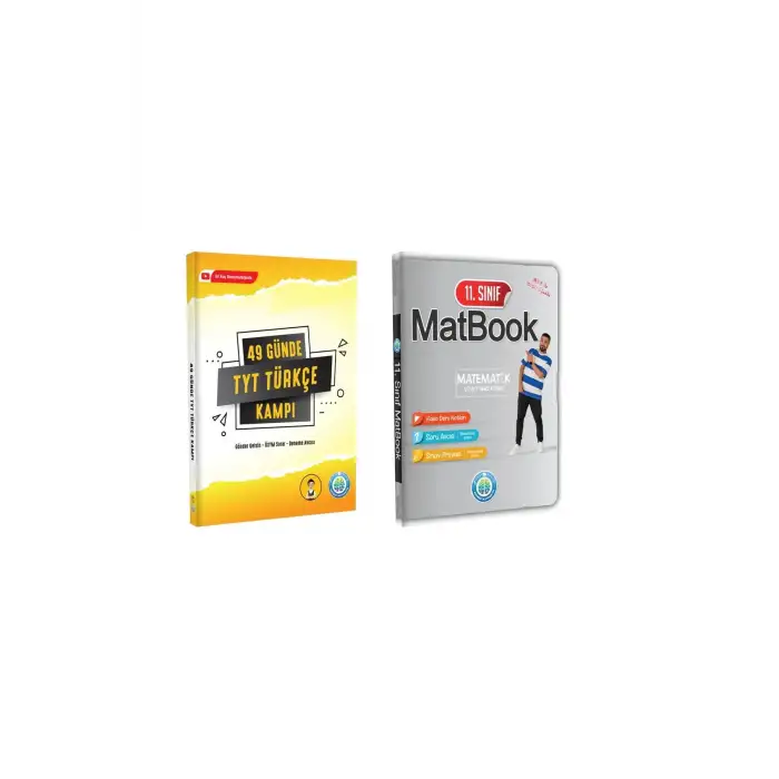 49 Günde Tyt Türkçe Kampı Ve 11. Sınıf Matbook 2li Set