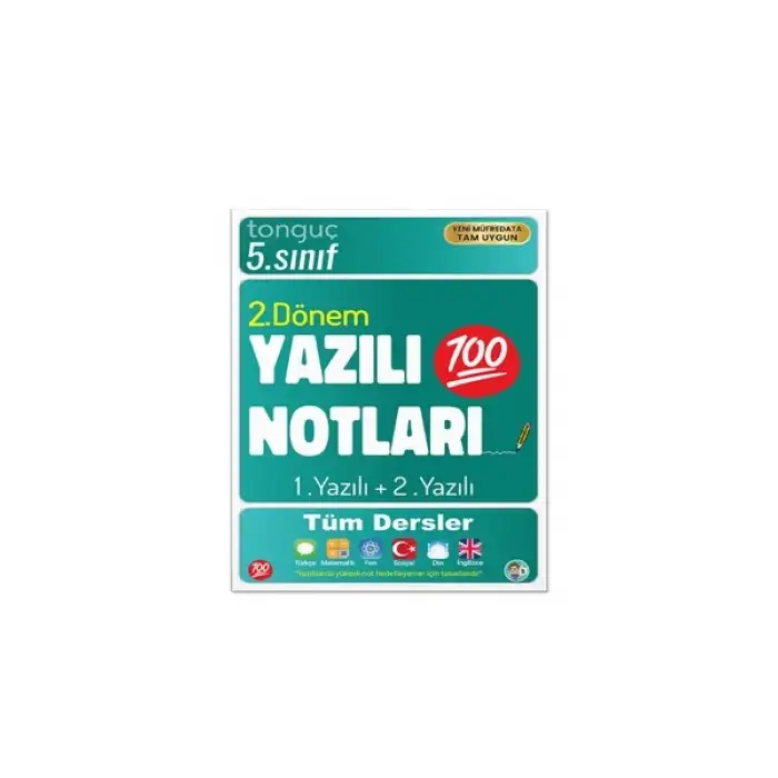 5. Sınıf Yazılı Notları 2. Dönem 1 ve 2. Yazılı - Tonguç Yayınları