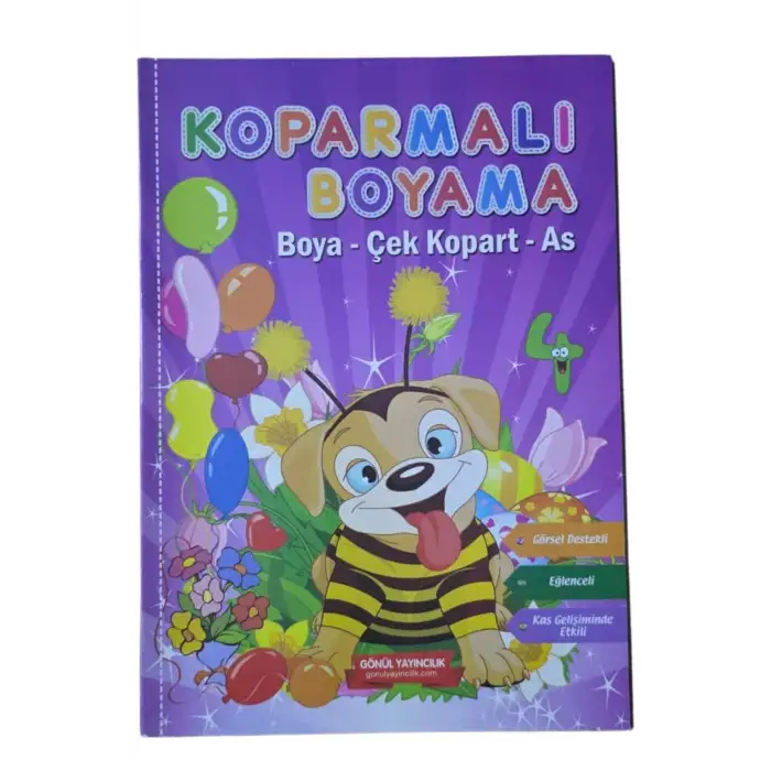 Koparmalı Boyama Defteri 4 - Boya Kopar Sergile