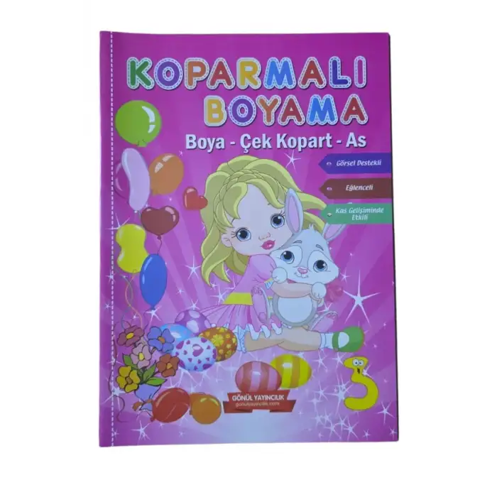 Koparmalı Boyama Defteri 5li SET - Boya Kopar Sergile