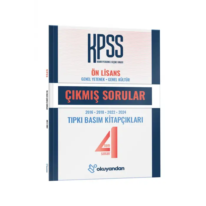 KPSS Ön Lisans TIPKI BASIM  Çıkmış Sorular Son 4 SINAV (EKO) - Video Çözümlü