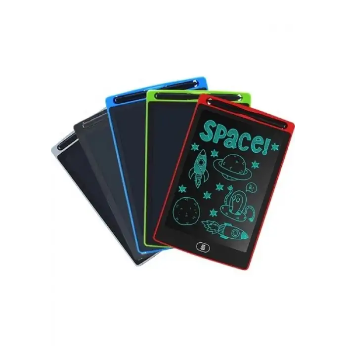 8.5 İnç Pilli Yazı Tahtası & Çizim Tableti - Silinebilir Not Yazma Eğitim Yazı Tahtası