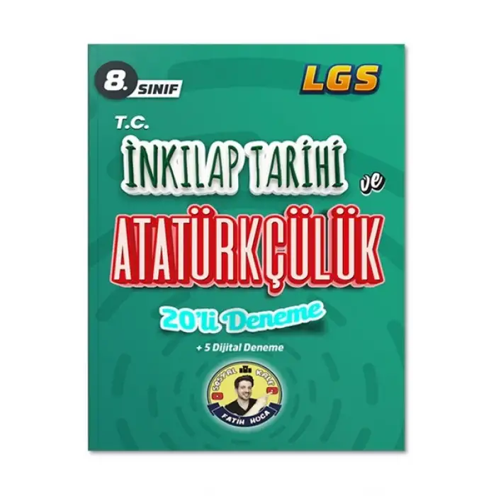 8. Sınıf Sosyal Kale 20li Deneme Sosyal Kale