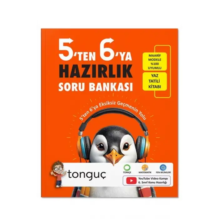 5ten 6ya Hazırlık Kitabı - Tonguç Yayınları