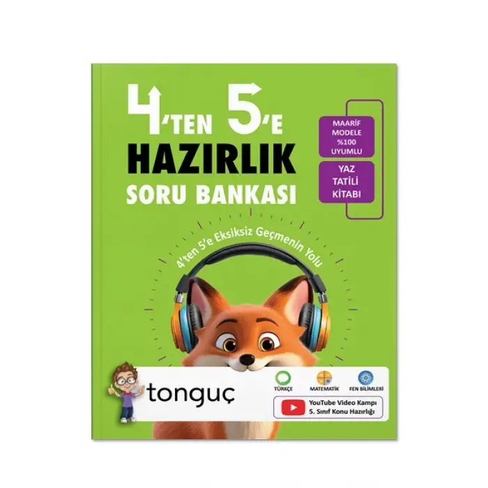 4ten 5e Hazırlık Kitabı - Tonguç Yayınları
