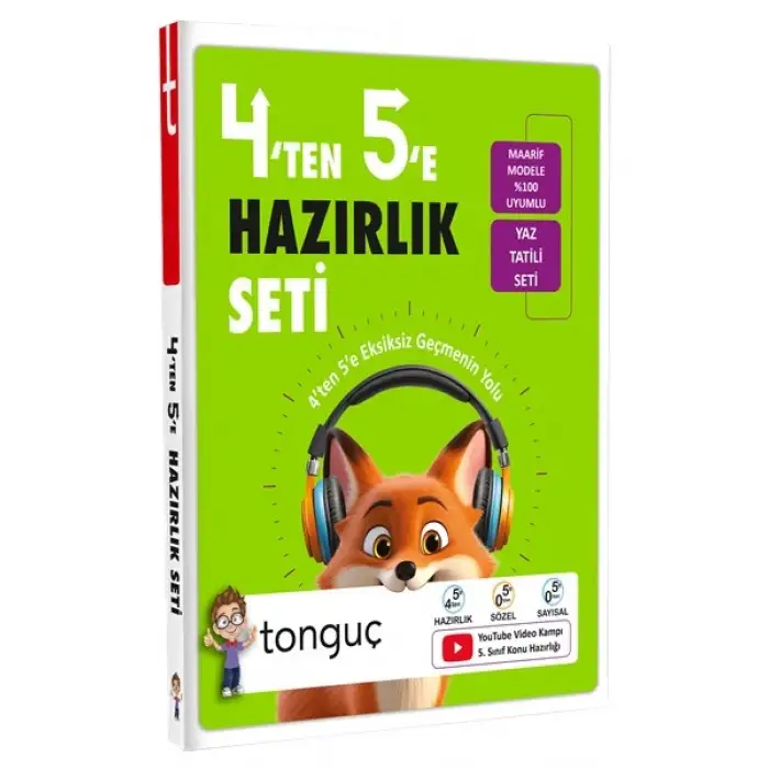 4ten 5e Hazırlık Seti - Tonguç Yayınları