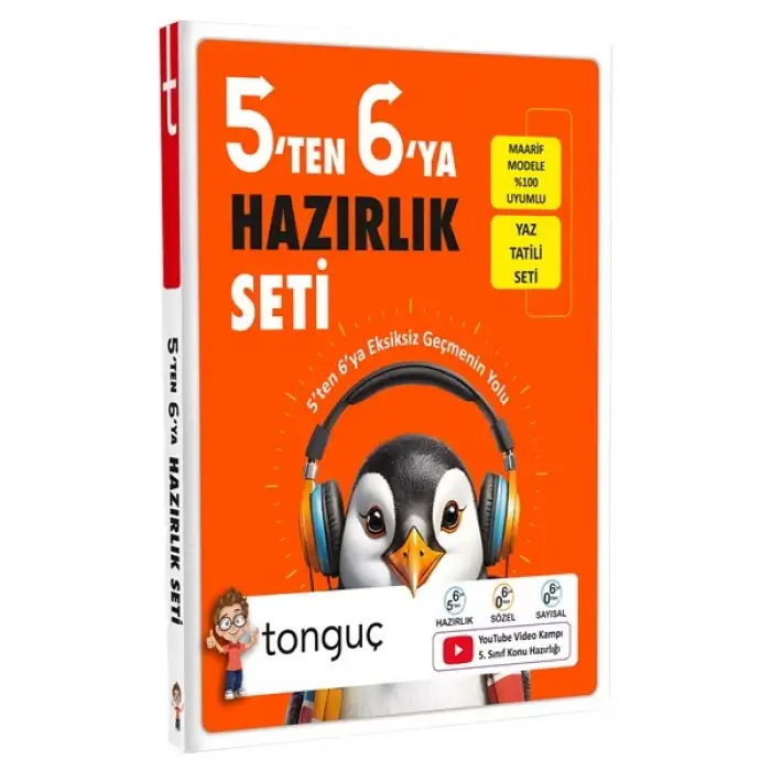 5ten 6ya Hazırlık Seti - Tonguç Yayınları