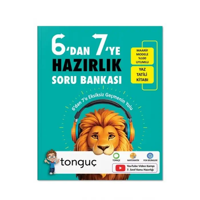 6dan 7ye Hazırlık Kitabı - Tonguç Yayınları