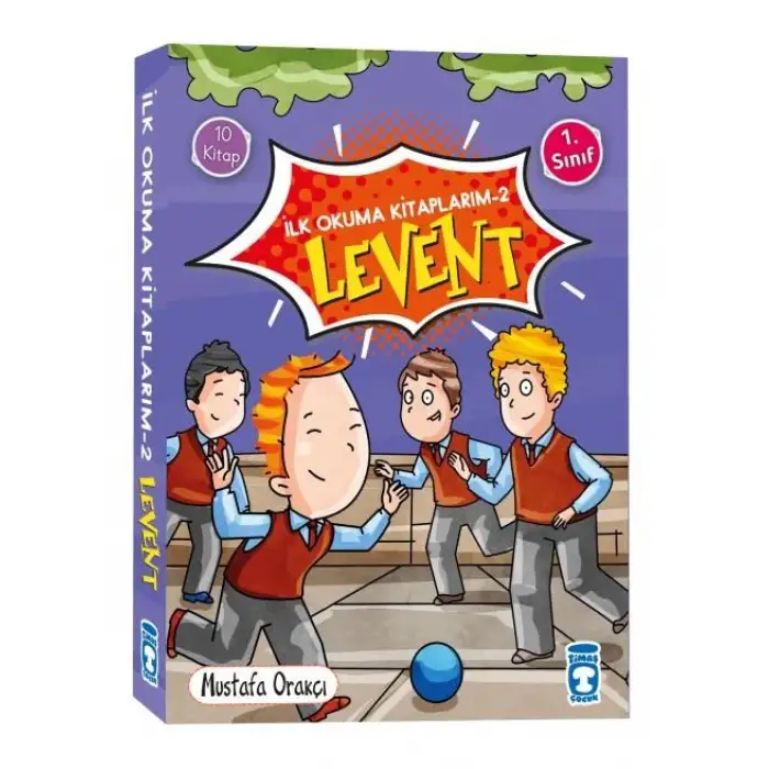 Levent İlk Okuma Kitaplarım 2 - Set (10 Kitap) - Timaş Çocuk