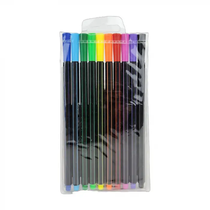 Fixpoint Fineliner 10lu Set  - Renkli Keçeli Kalem Seti