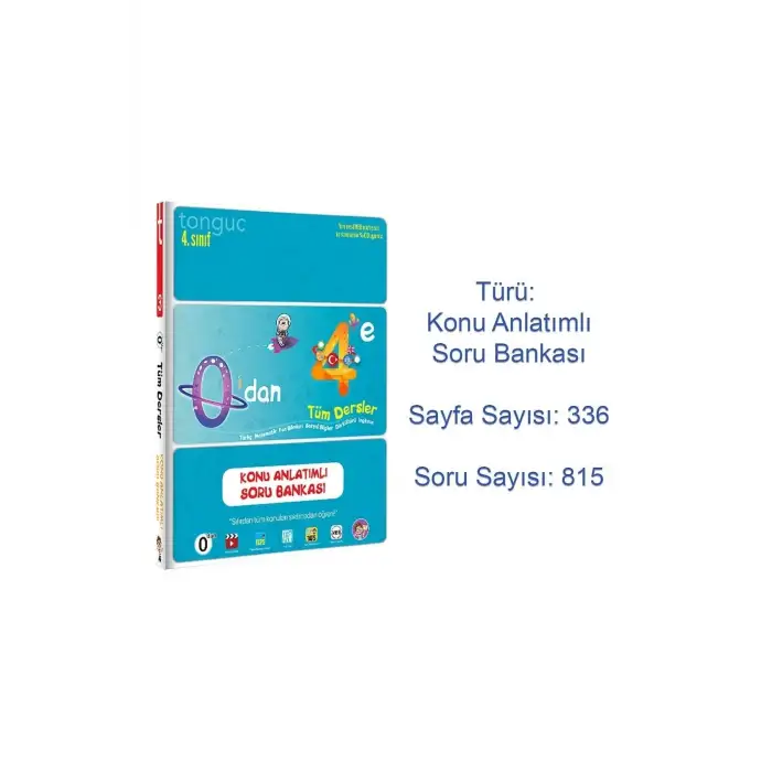 4. Sınıf 0dan 4e Konu Anlatımlı + Zoru Bankası Soru Bankası