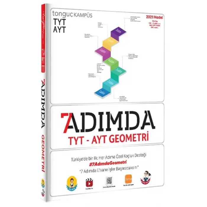 7 Adımda TYT-AYT Geometri Soru Bankası - Tonguç Kampüs