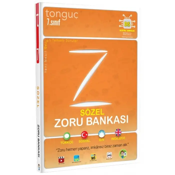 7. Sınıf Sözel Zoru Bankası- Tonguç Yayınları