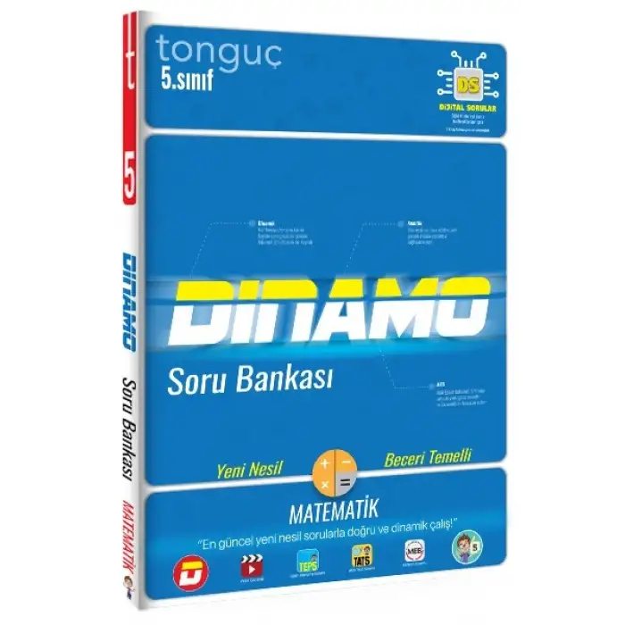 5. Sınıf Matematik Dinamo Soru Bankası - Tonguç Yayınları