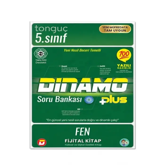 5. Sınıf Fen Bilimleri Dinamo Soru Bankası - Tonguç Yayınları