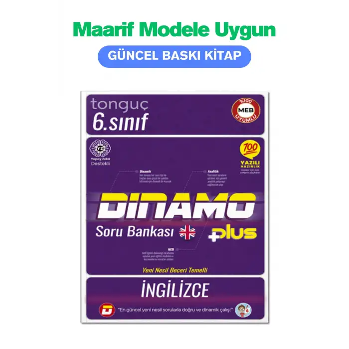 6. Sınıf Dinamo İngilizce Soru Bankası - Tonguç Yayınları