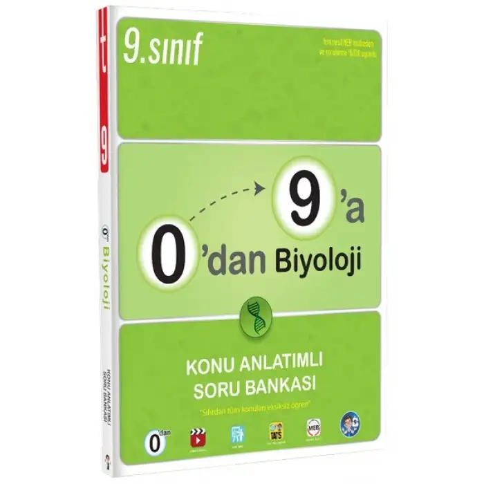 0dan 9a Biyoloji Konu Anlatımlı Soru Bankası - Tonguç Yayınları