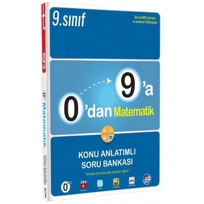 0dan 9a Matematik Konu Anlatımlı Soru Bankası - Tonguç Yayınları