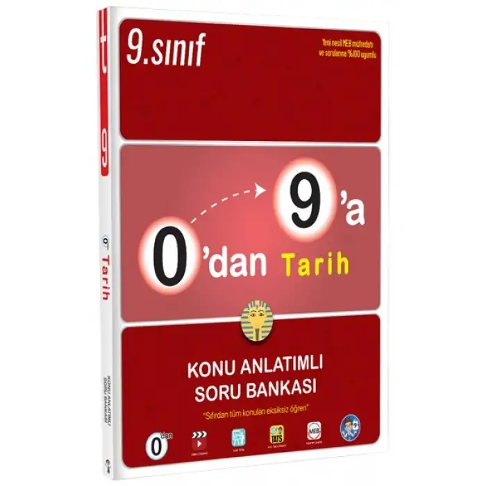 0dan 9a Tarih Konu Anlatımlı Soru Bankası - Tonguç Yayınları