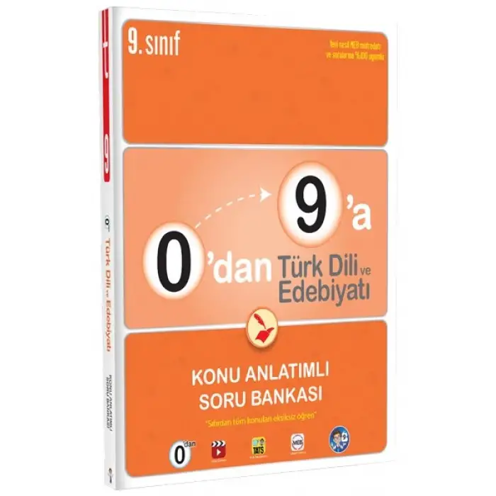 0dan 9a Türk Dili ve Edebiyatı Konu Anlatımlı Soru Bankası - Tonguç Yayınları