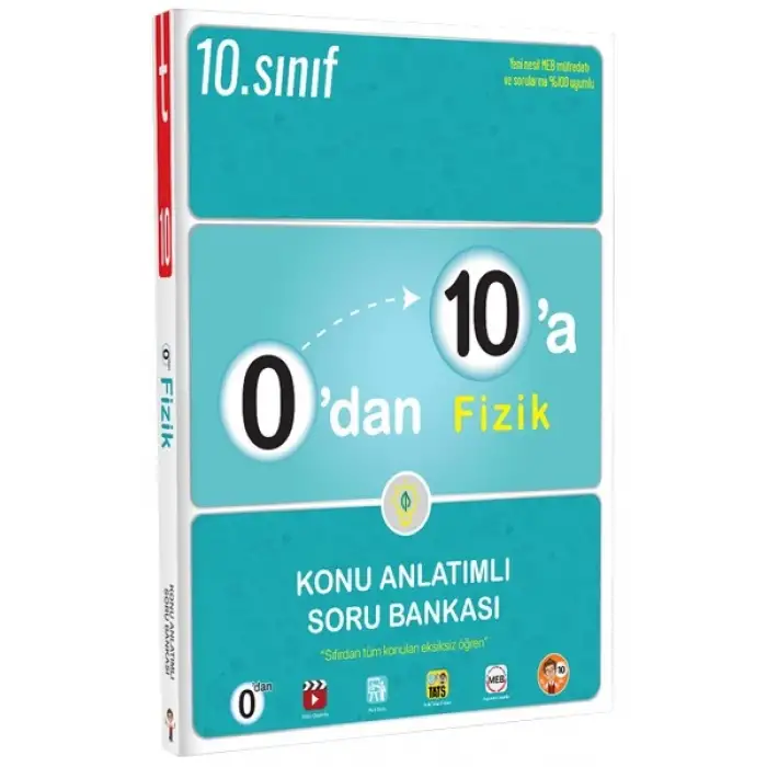 0dan 10a Fizik Konu Anlatımlı Soru Bankası - Tonguç Yayınları