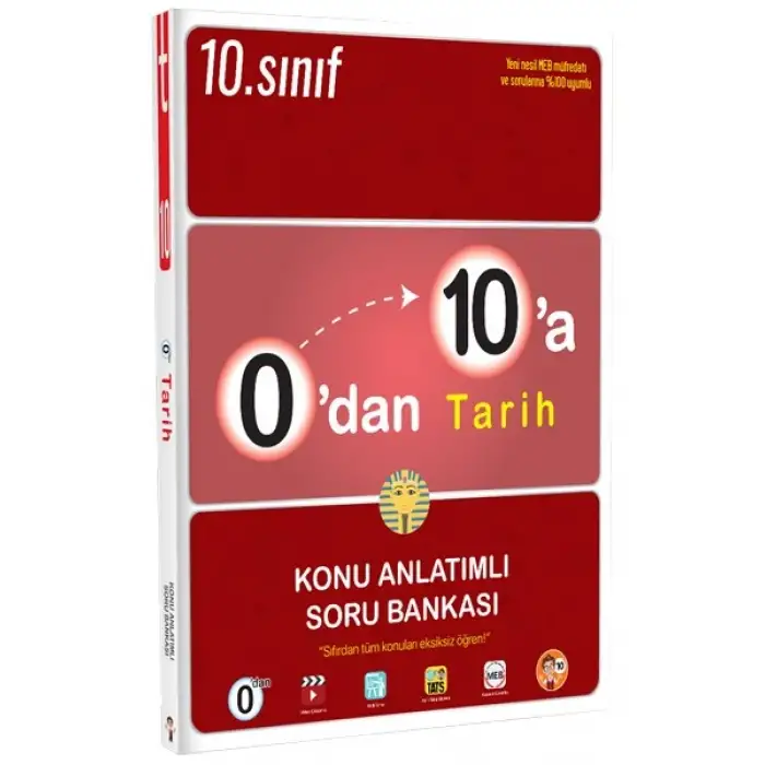 0dan 10a Tarih Konu Anlatımlı Soru Bankası - Tonguç Yayınları