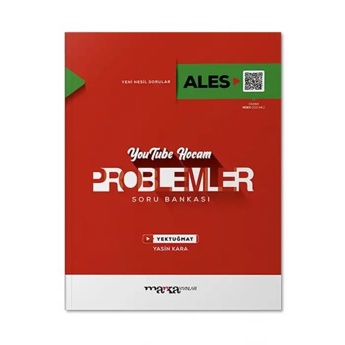 ALES Youtube Hocam Problemler Soru Bankası - Marka Yayınları