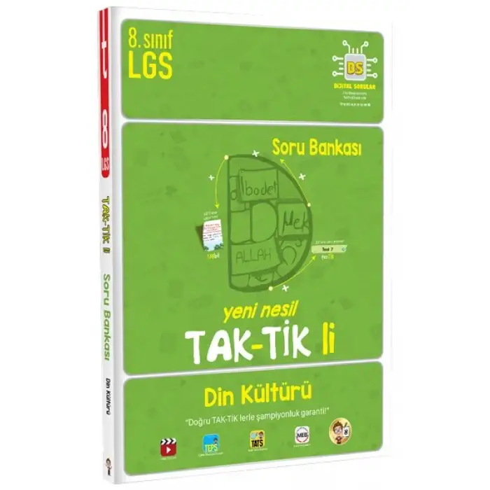 8. Sınıf Din Kültürü ve Ahlak Bilgisi Taktikli Soru Bankası - Tonguç Yayınları