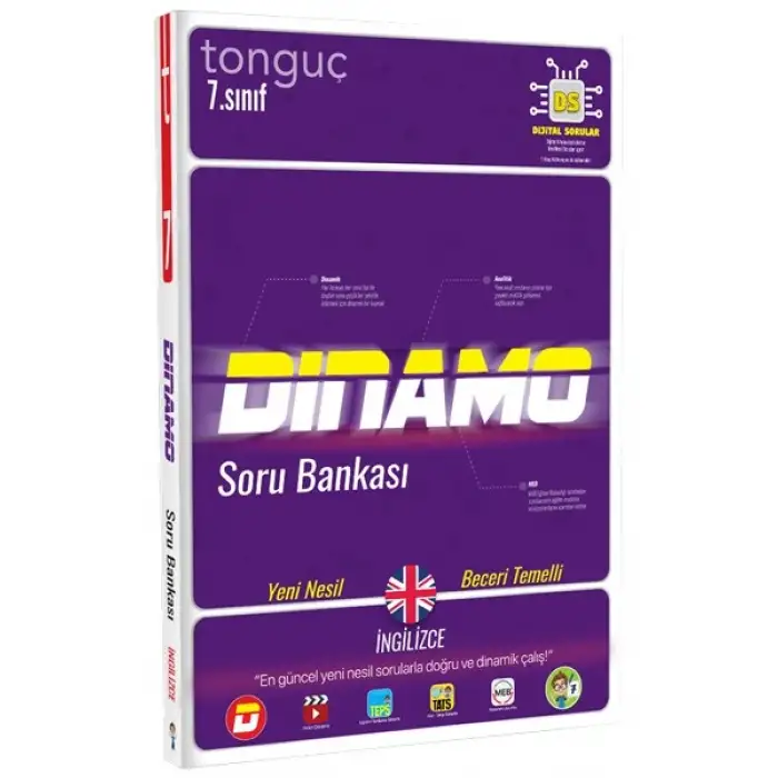7. Sınıf Dinamo İngilizce Soru Bankası  - Tonguç Yayınları