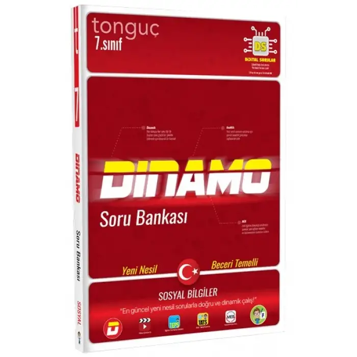 7. Sınıf Dinamo Sosyal Bilgiler Soru Bankası  - Tonguç Yayınları